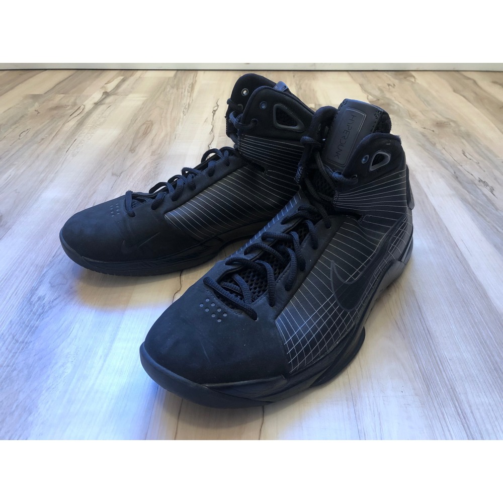 Rare Nike Hyperdunk 2008 Mens Basketball Shoes Black High Top 324820-001 Size 11